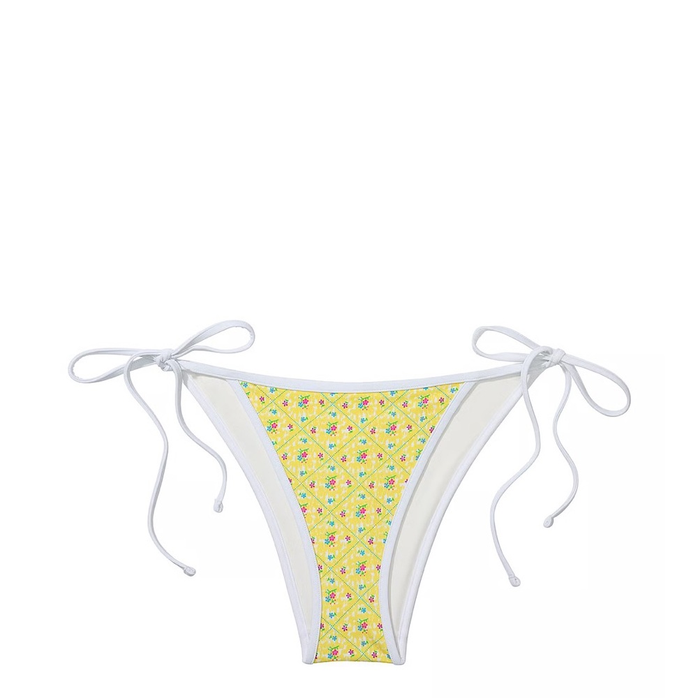 Yellow and White‎ Bikini Bottom